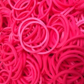 Резинки Бандажные резинки 30мм - 100шт (розовые)